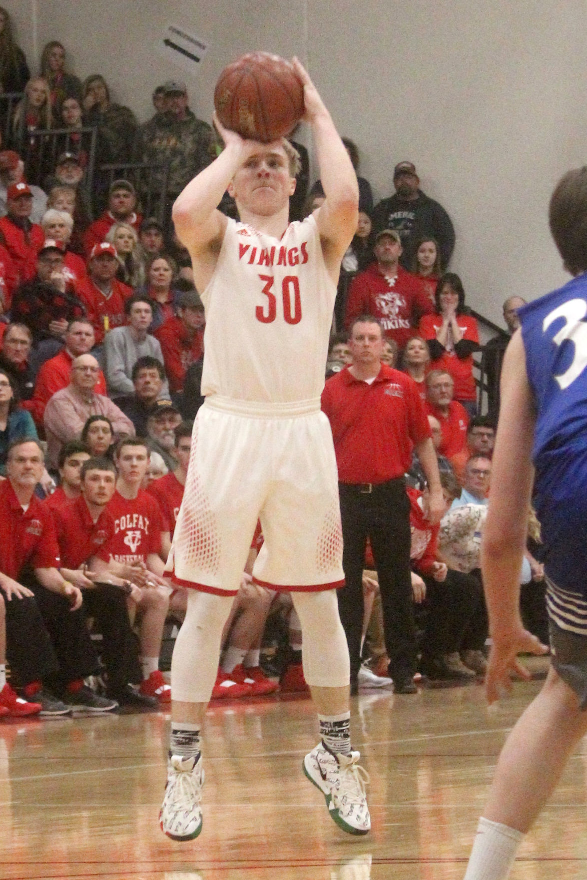 Colfax vs Clear Lake boys basketball 3-7-19